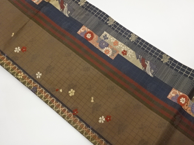 Japanese Kimono / Nagoya Obi Silk